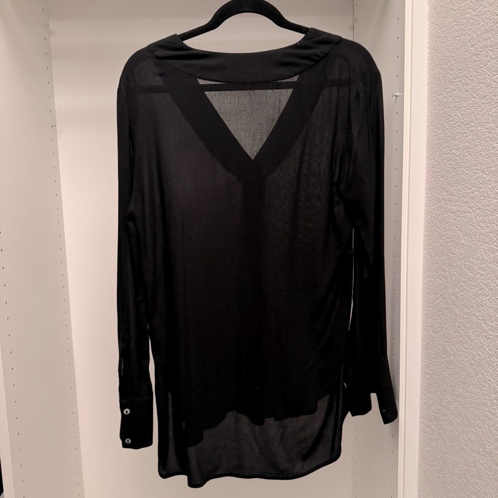 ANGL Black Long Sleeve Top - Picture 2 of 3